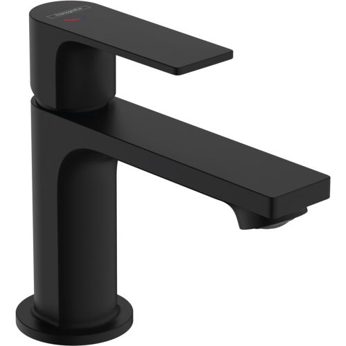 Змішувач Hansgrohe Rebris E 80 Coolstart EcoSmart+ для умивальника з д/к pop-up. Matt Black 72587670