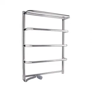 Электрический полотенцесушитель Qtap Standard shelf (CRM) P5 500х700 LE