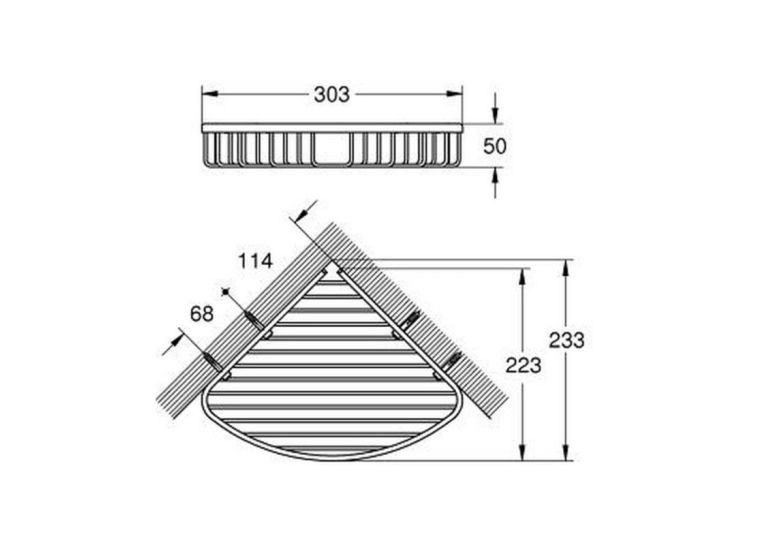 Полиця Grohe BauCosmopolitan 40663001