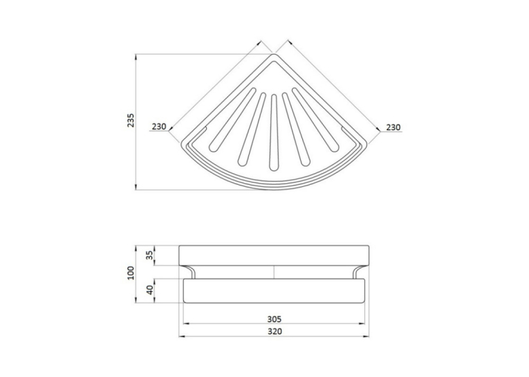 Полиця Qtap PL01