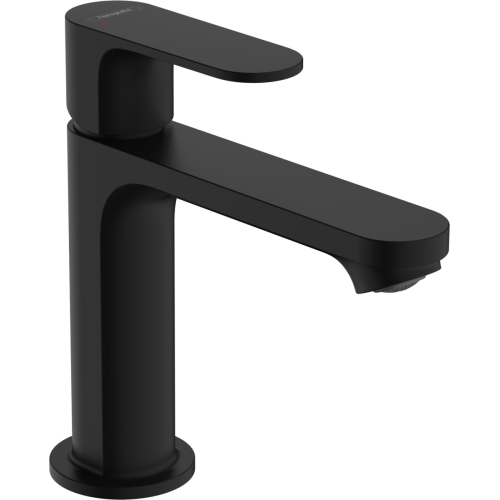 Змішувач Hansgrohe Rebris S 110  для умивальника з  д/к pop-up . Matt Black 72517670 (Пошкоджене пакування)