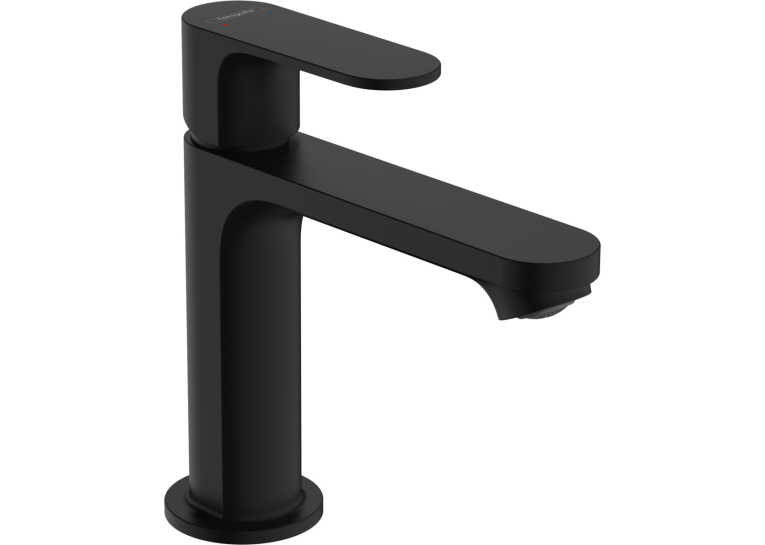 Змішувач Hansgrohe Rebris S 110  для умивальника з  д/к pop-up . Matt Black 72517670 (Пошкоджене пакування)