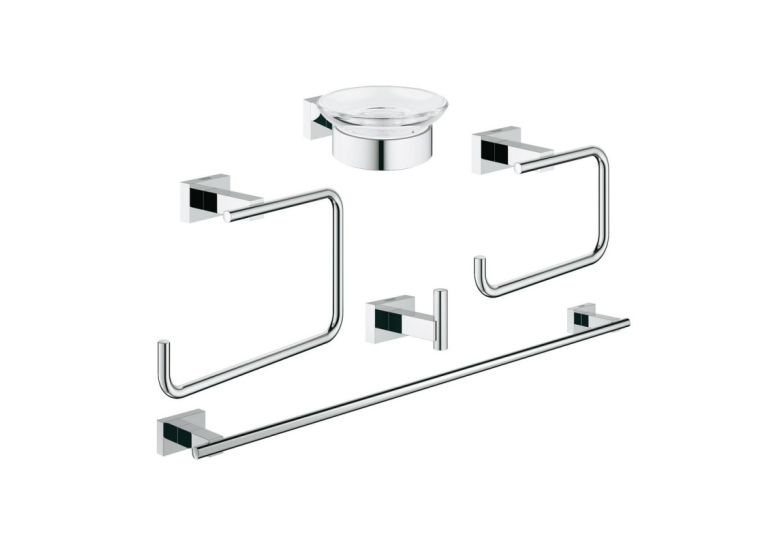 Набір аксесуарів Master 5 в 1 Grohe Essentials Cube 40758001