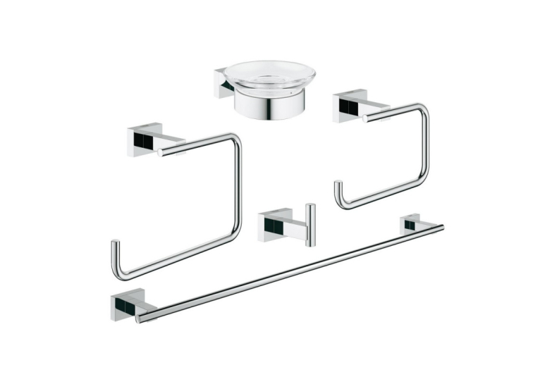 Набір аксесуарів Master 5 в 1 Grohe Essentials Cube 40758001