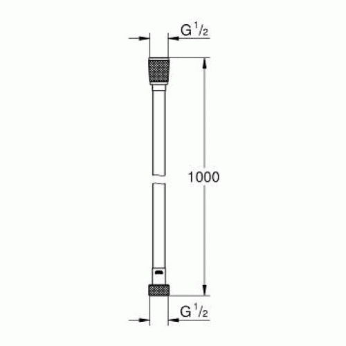 Шланг для душа GROHE Silverflex Longlife 100 см, 26334000