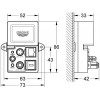 Блок Grohe F-digital Deluxe Bluetooth BT-01A для мобильных на платформе IOS или Android, 36371000