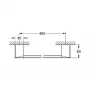 Рушникотримувач Grohe Selection Cube 40767000 (виставковий зразок)