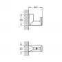 Гачок Grohe Selection Cube 40782000 (виставковий зразок)