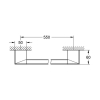 Рушникотримувач Grohe Selection Cube 40807000