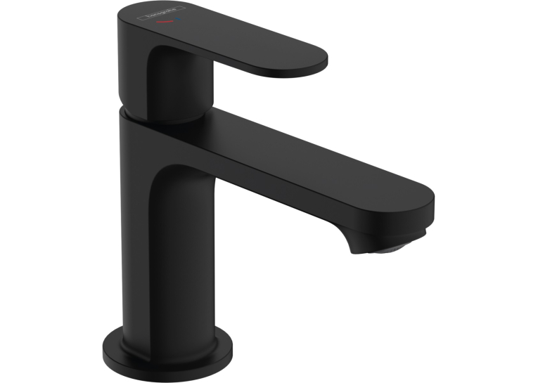 Змішувач Hansgrohe Rebris S 80 для умивальника з д/к pop-up. Matt Black 72513670