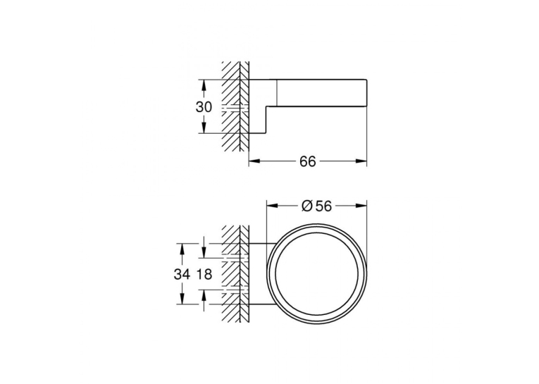 Тримач Grohe Selection 41027000