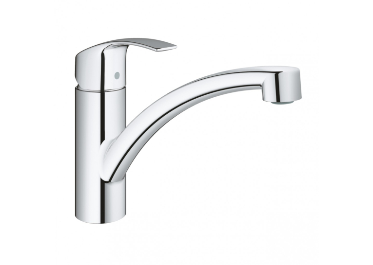 Мойка из нержавеющей стали Grohe + Однорычажный смеситель для кухни Eurosmart 31565SD1 Сталь