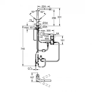 Смеситель для кухни Grohe Minta Touch 31360001 сенсорный