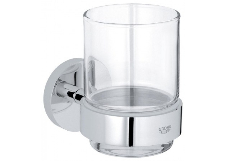 Склянка з тримачем Grohe Essentials New, 40447001