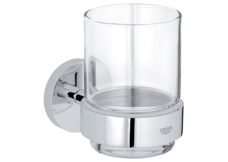 Склянка з тримачем Grohe Essentials New, 40447001