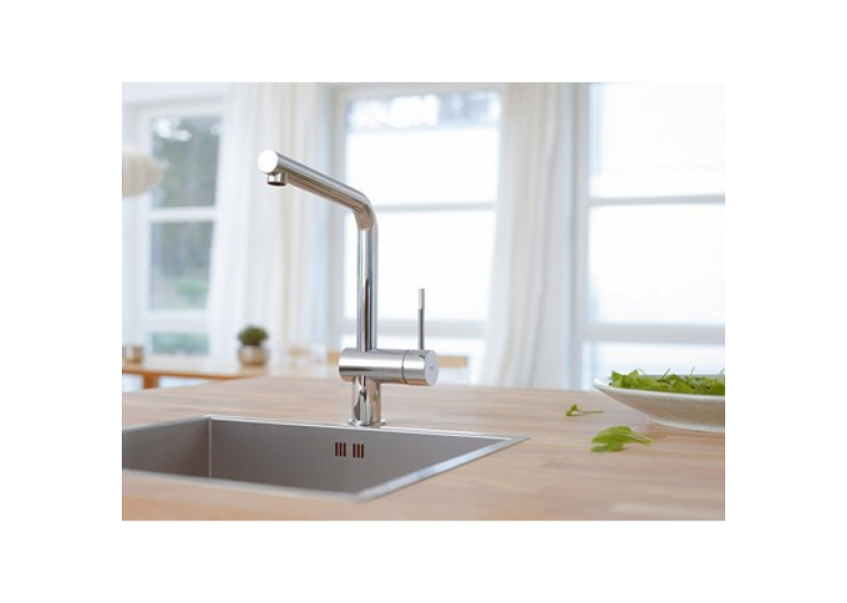 Змішувач одноважільний для миття, DN 15 Grohe MINTA, суперсталь (DC0)