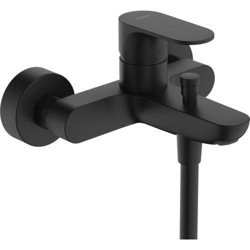 Змішувач Hansgrohe Rebris для ванни . Matt Black 72440670 (Пошкоджене пакування)