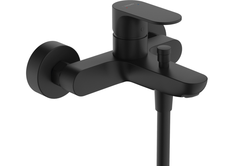 Змішувач Hansgrohe Rebris для ванни . Matt Black 72440670 (Пошкоджене пакування)