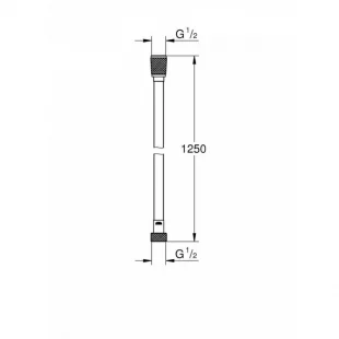 Шланг для душа GROHE Silverflex Longlife 125 см, 26335000