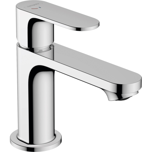 Змішувач Hansgrohe Rebris S 80 Coolstart  для умивальника з металевим д/к . Chrome 72584000
