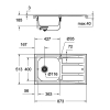 Кухонная мойка Grohe EX Sink K400+ 31568SD0 Сталь
