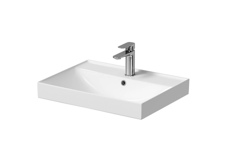 Раковина Cersanit LARGA 60см, мебельная белая EW K120-009