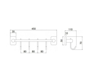 Гачок Qtap Liberty CRM 1154-4