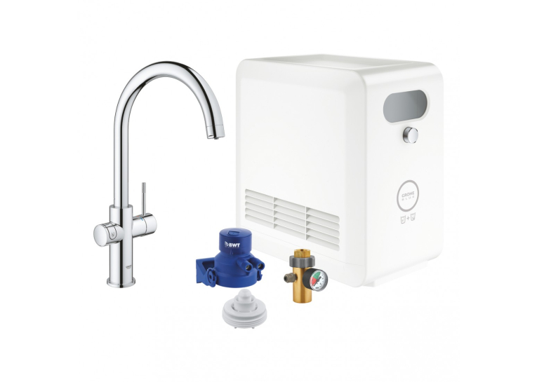 Змішувач кухонний Grohe Blue Home з функцією очищення водопровідної води 31323002