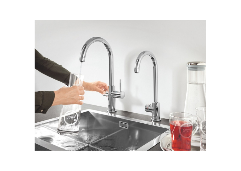 Смеситель кухонный Grohe Blue Home с функцией очистки водопроводной воды 31323002