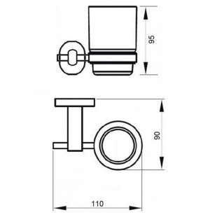 Стакан Qtap Liberty ANT 1158