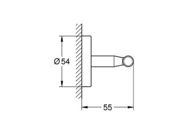 Гачок Grohe BauCosmopolitan 40461001