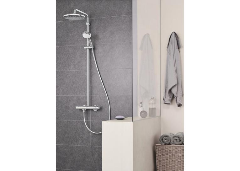 Душова система з термостатом Grohe Tempesta Cosmopolitan System 250 26670000