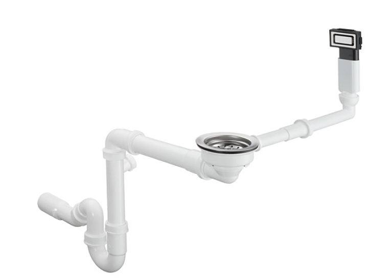 Сифон для миття Hansgrohe D14-10, хром 43921800 (Пошкоджене пакування)