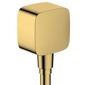 Шлангове підключення Hansgrohe FixFit E зі зворотним клапаном Polished Gold Optic 26457990