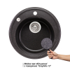  Кухонна мийка Lidz D510/200 GRF-13 (LIDZGRF13D510200)