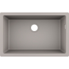 Кухонная мойка Hansgrohe S510-U660 под столешницу 710х450 Concretegrey 43432380