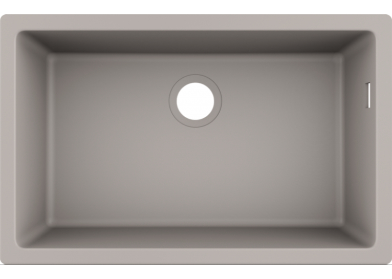 Кухонна мийка Hansgrohe S510-U660 під стільницю 710х450 Concretegrey 43432380