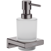 Дозатор для рідкого мила Hansgrohe AddStoris 41745340 чорний матовий хром (Пошкоджене пакування)