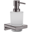 Дозатор для жидкого мыла Hansgrohe AddStoris 41745340 черный матовый хром (Повреждённая упаковка)