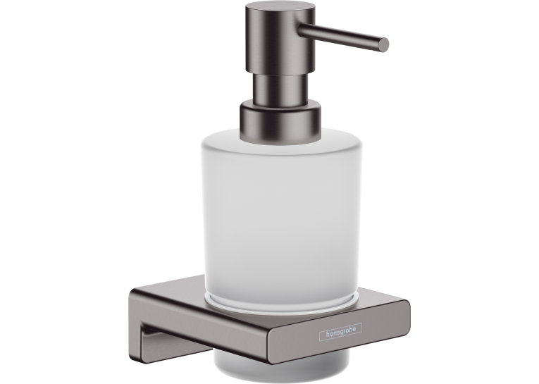 Дозатор для рідкого мила Hansgrohe AddStoris 41745340 чорний матовий хром (Пошкоджене пакування)