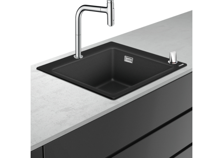 Кухонный комплект мойка со смесителем Hansgrohe C51-F450-06, хром 43217000