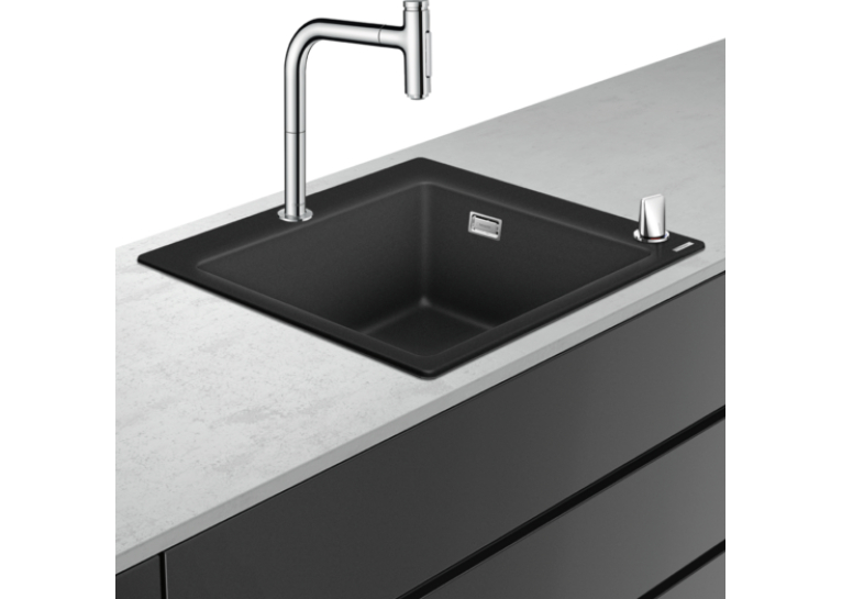 Кухонный комплект мойка со смесителем Hansgrohe C51-F450-06, хром 43217000