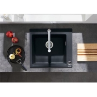 Кухонный комплект мойка со смесителем Hansgrohe C51-F450-06, хром 43217000