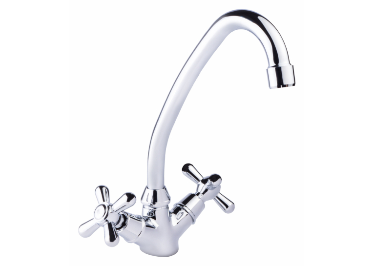 Смеситель для кухни Lidz Dominox 271 двухвентильный LDDOM271CRM35534 Chrome