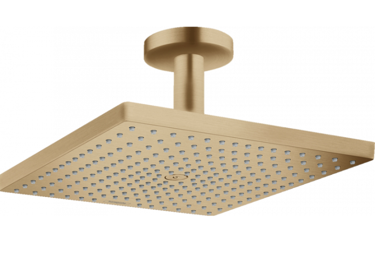 Верхний душ Hansgrohe Raindance E 300 1jet с потолочным соединителем Brushed Bronze 26250140