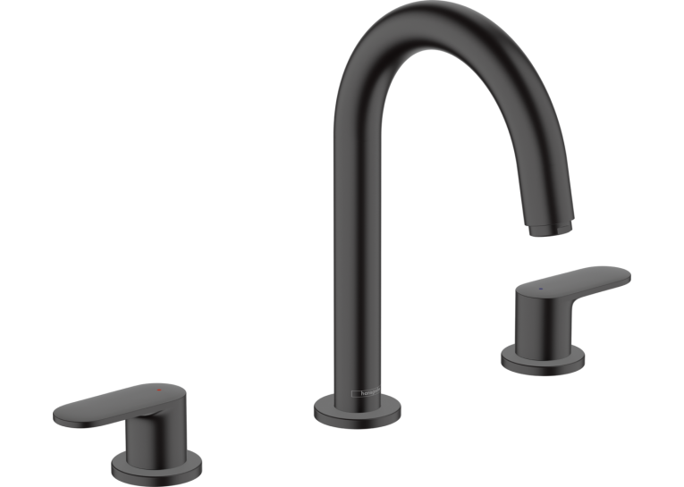 Змішувач для раковини Hansgrohe Vernis Blend чорний матовий 71553670