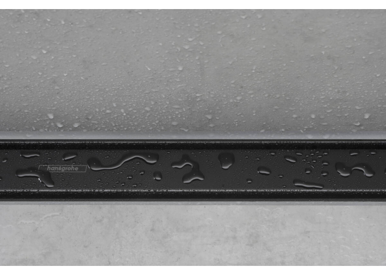 Верхня частина Hansgrohe "RainDrain Match" для каналу 700 мм Matt Black 56037670