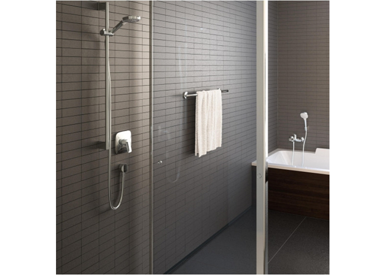 Шланговое подключение Hansgrohe FixFit E без обратного клапана Brushed Bronze 27454140