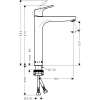 Змішувач для раковини Hansgrohe Focus 230 без донного клапана 31532000