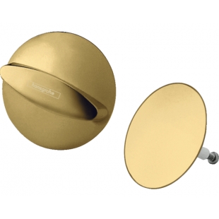 Внешняя часть сифона для ванны Hansgrohe Flexaplus Polished Gold Optic 58185990